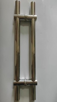 Adjustable handle for round tubes